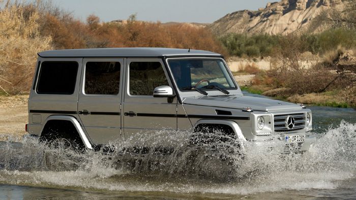 Η επόμενη γενιά της Mercedes G-Class (στη φωτό η υπάρχουσα) θα διατηρήσει τον σκληροτράχηλο χαρακτήρα της μόνο στην στρατιωτική της έκδοση, ενώ η αστι